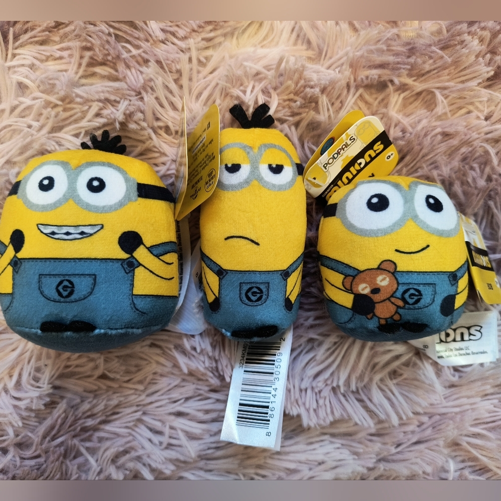 Minions Plush Toy Set